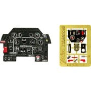 YMA3228 1/32 ディティールアップパーツ P-51Dムスタング 初期 着色計器板 （レベル用） [プラモデル用パーツ]