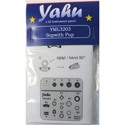 YML3203 1/32 ディティールアップパーツ ソッピース パブ 着色計器 （ウイングナット他用） [プラモデル用パーツ]