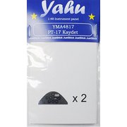 YMA4817 1/48 ディティールアップパーツ ステアマンPT-17ケイデット 着色計器板 （レベル用） [プラモデル用パーツ]