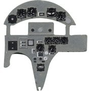 YMA7207 1/72 ディティールアップパーツ ハインケルHe51 着色計器板 （ICM用） [プラモデル用パーツ]