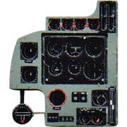 YMA7218 1/72 ディティールアップパーツ ブレニムMk.I 着色計器板 （エアフィクス他用） [プラモデル用パーツ]