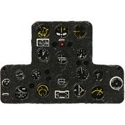YMA7267 1/72 ディティールアップパーツ カーチスH-75ホーク 着色計器板 （スペシャルホビー他用） [プラモデル用パーツ]