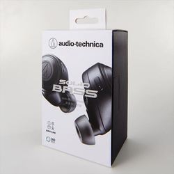 audio-technica SOLID BASS ワイヤレスイヤホン ブラック ヨドバシ.com - オーディオテクニカ audio-technica 完全