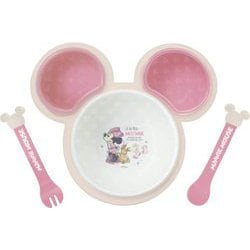 NR ミニーマウス 離乳食パレット ピンク×ベージュ