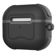 AirPods(第3世代) SOLiDE POCKET ハイブリッドケース ブラック SD-AP21-PO-BK