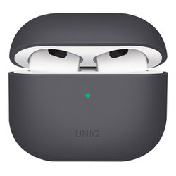 LINO AirPods（第3世代） ハイブリッド リキッド シリコンケース ASH UNIQ-AIRPODS（2021）-LINOGRY