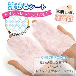 シャーク８　流せるお尻拭き　４８個セット ヨドバシ.com - レック LEC 99.9流せるおしりふきW 60枚×3