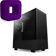 ミドルタワーケース ブラック パープルPUCKセット ヨドバシカメラ限定モデル CA-H52FB-PPSET