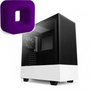 ミドルタワーケース ホワイトパープルPUCKセット ヨドバシカメラ限定モデル CA-H52FW-PPSET