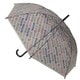 ビニール傘 OUTDOOR PRODUCTS 総柄斜めストライプ 60cm ジャンプ式 ネイビー 10001053