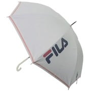 10002818 [FILA 無地ロゴ 晴雨兼用長傘 60cm オフホワイト]