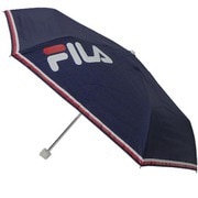 10002819 [FILA 無地ロゴ 晴雨兼用折傘 55cm ネイビー]