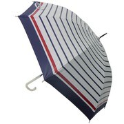 10002820 [FILA ボーダー 晴雨兼用長傘 60cm オフホワイト]