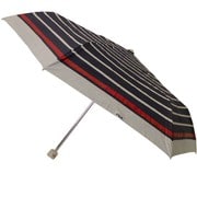 10002821 [FILA ボーダー 晴雨兼用折傘 55cm ネイビー]