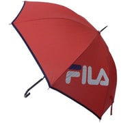 10002811 [FILA 無地パイピング 長傘 60cm レッド]