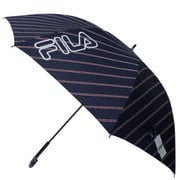 10002814 [FILA ロゴストライプ柄 長傘 70cm ネイビー]