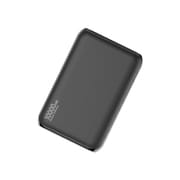 EXHEART モバイルバッテリー Power Delivery(USB PD) Quick Charge3(QC3.0)規格対応 18W 10000mAh ブラック EX-EMB100PDBK