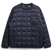 プルオーバークルーネックダウン TAION-100PB ネイビー Sサイズ [アウトドア ダウンウェア ユニセックス]
