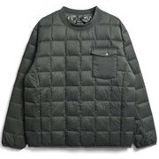 プルオーバークルーネックダウン TAION-100PB ダークチャコール Sサイズ [アウトドア ダウンウェア ユニセックス]