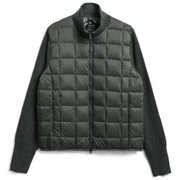 ハイネックWジップニットスリーブダウンジャケット TAION-102SN DCH Mサイズ [アウトドア ダウンウェア メンズ]