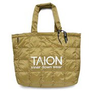 ダウントートバッグ TAION-TOTE-01 BEIGE(WHT) [アウトドア トートバッグ]
