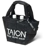 ダウンランチトートバッグ TAION-TOTE-02 BK(WHT) [アウトドア トートバッグ]