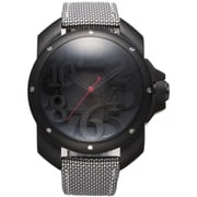 正規品 2年保証 NK01 Raffinato メンズ シルバーファブリック ブラック