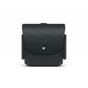 AirPods 3 対応 カラビナ付 本革ケース LEATHER CASE ブラック EL_AP3CSPULE_BK