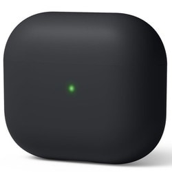 AirPods 3 対応 耐衝撃ケース LIQUID HYBRID ブラック EL_AP3CSSCLD_BK