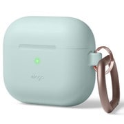 AirPods 3 対応 カラビナ付 シリコンケース ORIGINAL HANG ミント EL_AP3CSSCOH_MT