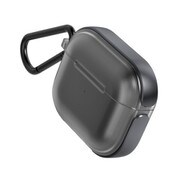 AirPods 3 対応 カラビナ付 耐衝撃 ハードケース Air ブラック RT_AP3CSAPAP_BK