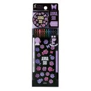 限定 ハイテックCコレト ANNA SUI レフィルケース10色セット ブラックローズ LHKRFC4A10CBR