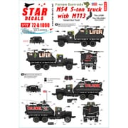 SD72-A1090 1/72 デカール ベトナム戦争 ベトナムにおけるガントラック [プラモデル用品]