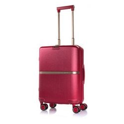 スーツケース MINTER（ミンター） 55cm 旅行日数目安：1～3泊 33L TSAロック搭載 機内持ち込み可 4輪キャスター レッド HH5-00001