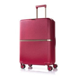 スーツケース MINTER（ミンター） 69cm 拡張タイプ 旅行日数目安：4～6泊 75L/拡張時92L TSAロック搭載 大容量 4輪キャスタ レッド HH5-00002