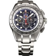 Blue Impulse JSDF-SOLAR メンズ SS SSブレス 300限定 クロノグラフ S720M-04