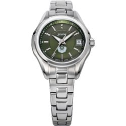 JSDF Ladies レディース SS SSブレス 1Pダイヤ グリーン S789L-01
