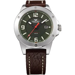 LANDMAN ADVENTURE メンズ SSNBP ブラウンレザー グリーン AT S763X-02