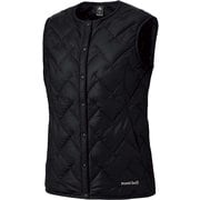 スペリオダウン ラウンドネックベスト Women's 1101614 ブラック Sサイズ [アウトドア ダウンウェア レディース]
