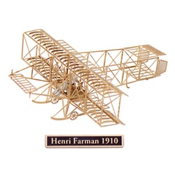 B014 マイクロウイングシリーズ アンリ・ファルマン1910 [エッチング製工作キット]