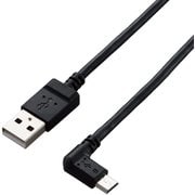 カメラ接続用L字USBケーブル(micro-Bタイプ)/2.0m/USB-A to micro-B/左L字 DGW-AMBL20BK