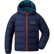 ウインドストッパー ダウンパーカ Kid's 130-160 1101617 ネイビー 130サイズ [アウトドア ダウンウェア キッズ]