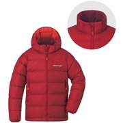 トラベル ダウンパーカ Kid's 100-120 1101620 ワインレッド 120サイズ [アウトドア ダウンウェア キッズ]