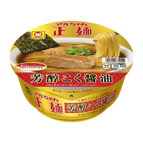 マルちゃん正麺 カップ 芳醇こく醤油 119g