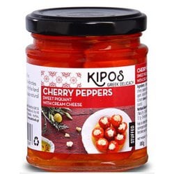 キポス スイートチェリーペッパー クリームチーズ入り 180g