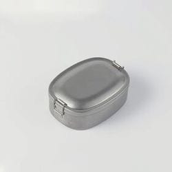 ヴィンテージ ステンレス オーバルランチボックス 15cm 0000000130700