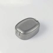 0000000130700 [ヴィンテージ ステンレス オーバルランチボックス 15cm]