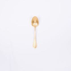ヴィンテージ バゲットクラシック ゴールドデザートスプーン 0000000559013