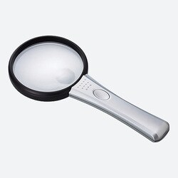 ライト付ルーペ（小玉付） PP868-75 07293