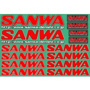 SANWAデカール （RED）